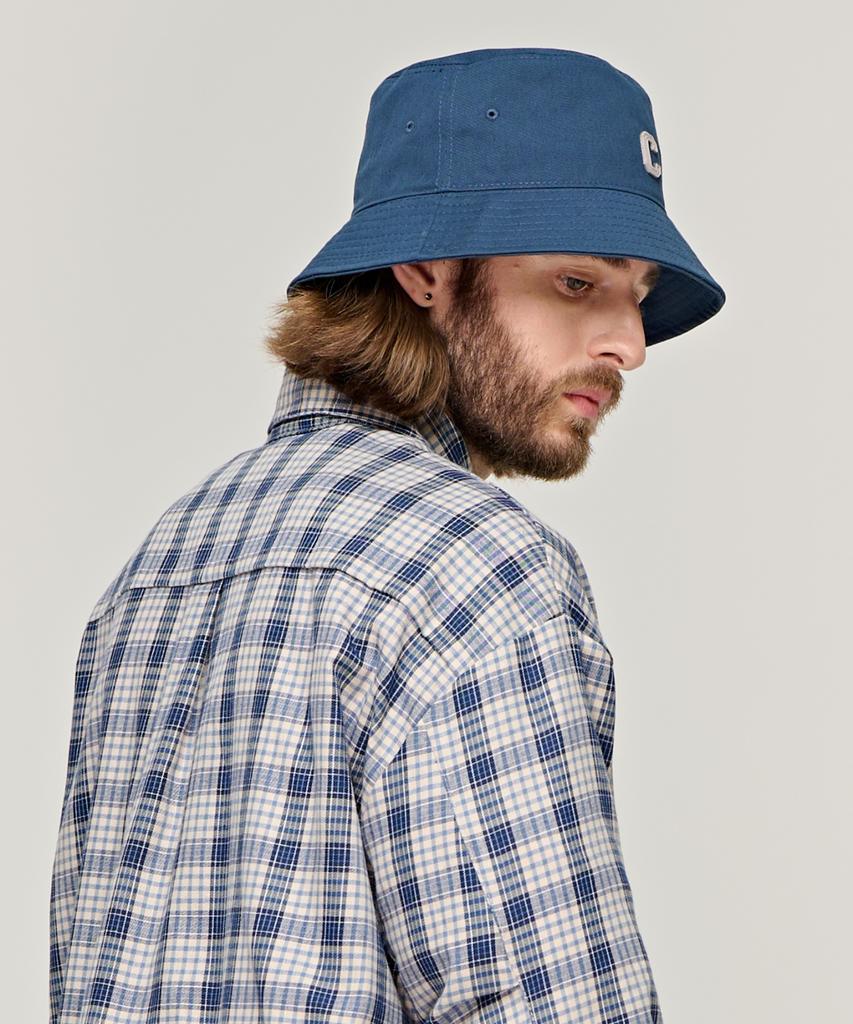 CARGOBROS Cb Logo Round Bucket Hat (Navy)