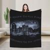 Leon The Chad Kennedy  Resident Evil Requiem Flannel Blanket Winter  Super Soft Throw Blanket for Bedspread Sofa Bed Cover