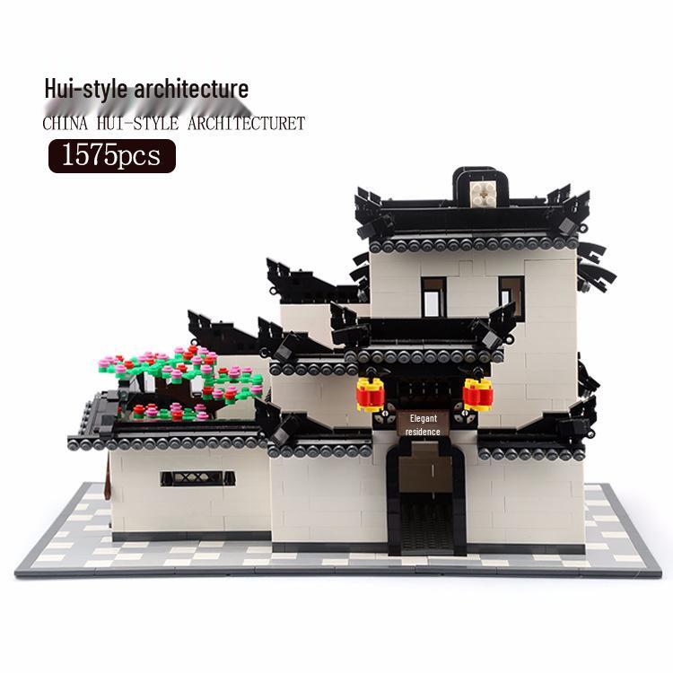 Wange 5218 Yellow Crane Tower Model - Free Shipping & Educational Building Blocks