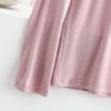 Women's Spring/Summer Modal Round Neck T-shirt - Thin Long Sleeve, Loose, Slimming, Plus Size, Outerwear Top