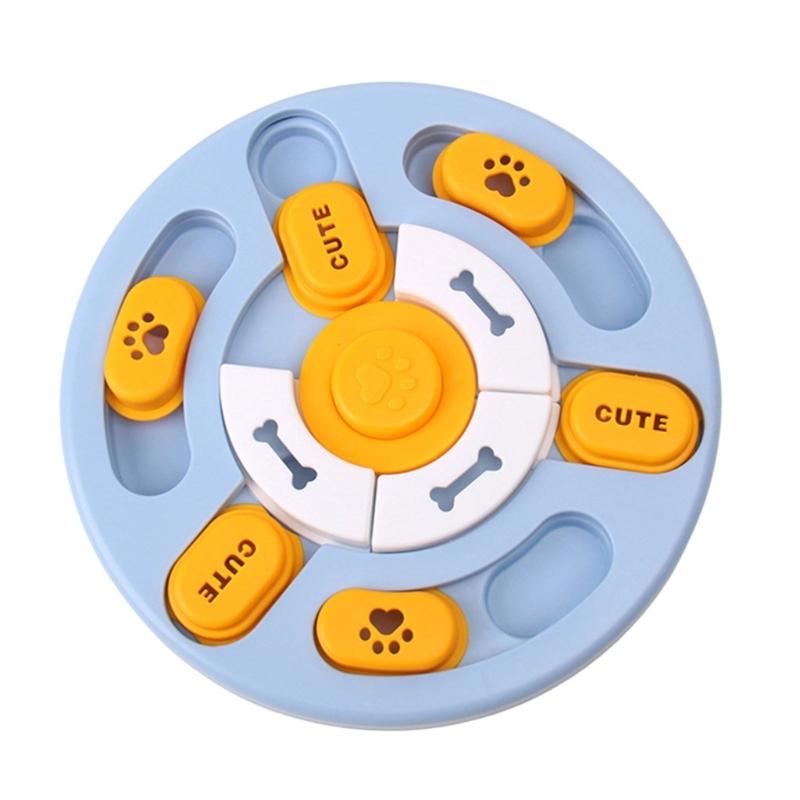 

Sliding Modulel Intelligence Feeding Toy Interactively Slow Feeders Puzzles Bowl for Mental Enrichment And IQ Training