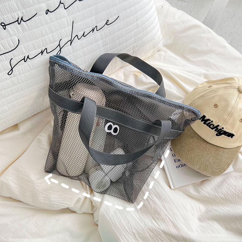 Big Eyes Beach Bag, Toiletry Bag, Large Capacity Cosmetic Storage Handbag, Shoulder Bag, Portable Handbag Storage Bag