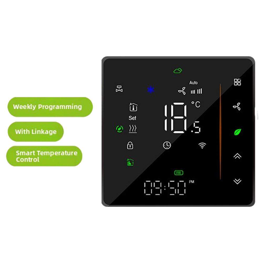 Programmable For Smart Thermostat for TUYU WiFi with Touchscreen and Remote Temperature Control via For Smart for Life App
