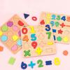 Vzdělávací dřevěné hračky 3D dřevěné puzzle pro děti Hra Odolný materiál pro nasycení kreativity a představivosti