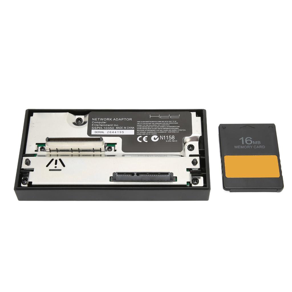 For PS 2 Network Adapter Set SATA Interface HDD Adapter and FMCB Version 1.966 Memory Card 16 MB Free McBoot