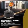 A84E-WX050 10K Ohm 5W 6Mm Round Shaft Rotary Wire Wound Potentiometer Black+Silver