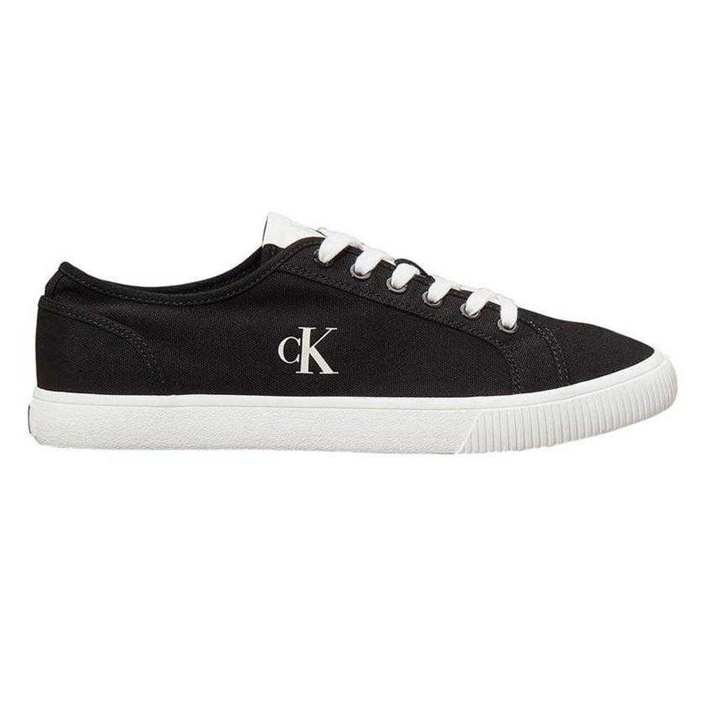 Calvin Klein Mens Essential Canvas Trainers