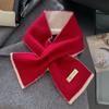 Warm Fabric Knitted Neck Warmer Soft Knitted Warm Neck Protector  Autumn Winter Season