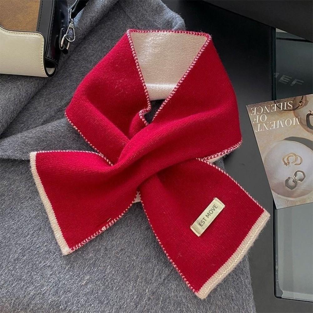 Warm Fabric Knitted Neck Warmer Soft Knitted Warm Neck Protector Autumn Winter Season