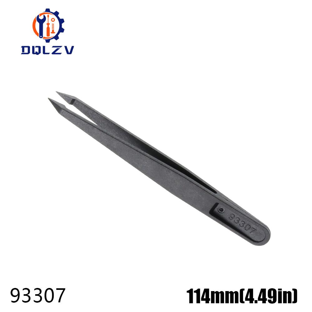 Anti-Static Plastic Tweezers ESD Curved Straight Forceps Electronic PCB Repair Hand Tools Tweezers