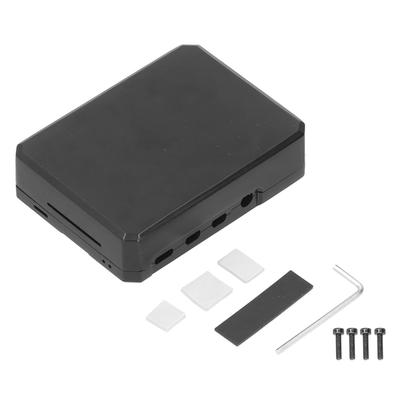 Caixa de Alumínio para Raspberry Pi 4B Mini Carcaça Invólucro Gabinete Capa Acessório