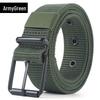 Pin Leather Canvas And Mens Buckle Belt Sturdy Versatile Extended Length Ideal For Military Training And Students