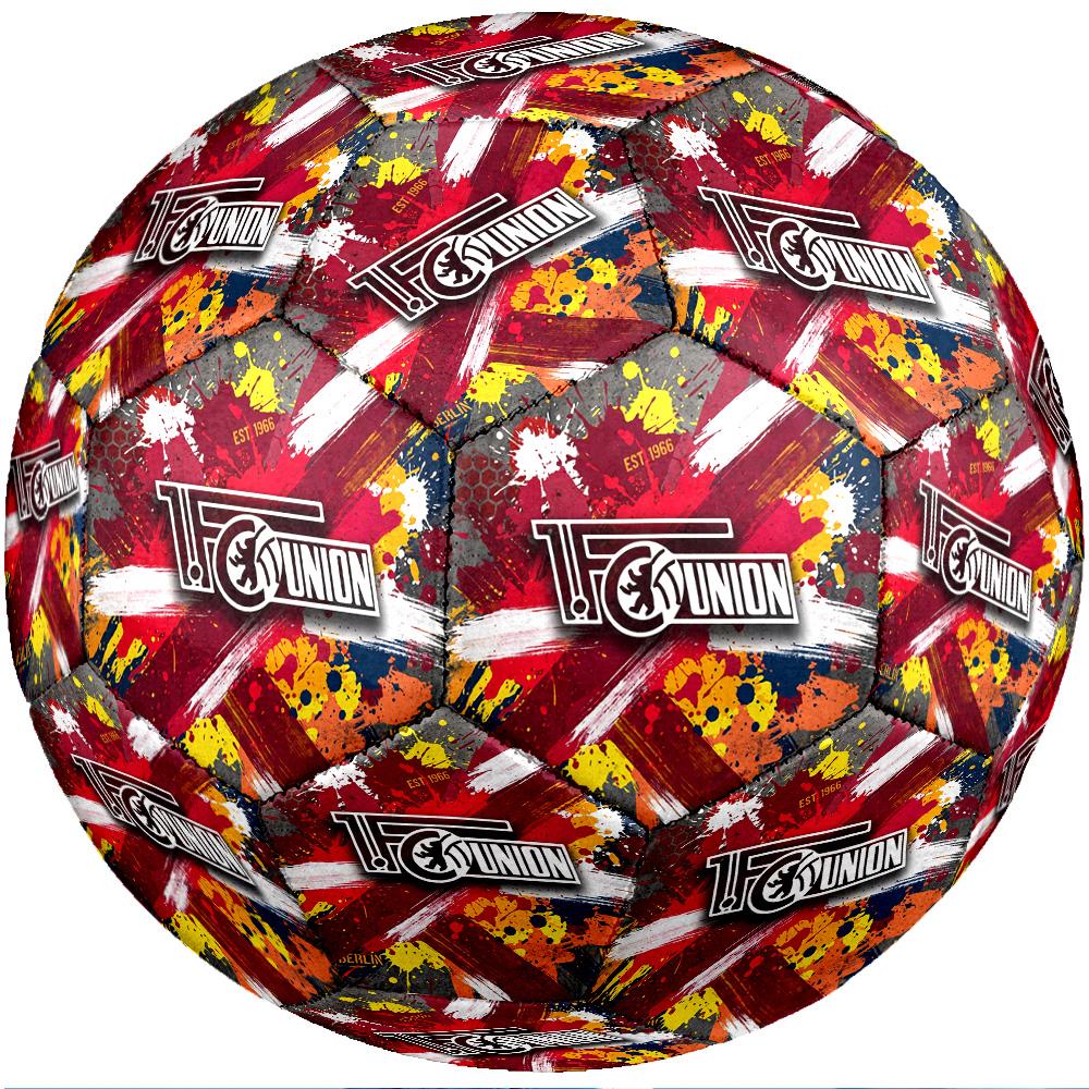 Pallone da Calcio Union Berlin FC Taglia 5 Standard Durevole per Allenamento Partita Sport all'Aperto per Adulti