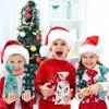 Santa Candy Flat Pockets Baked Treat Tie Bags Christmas Candy Bags Children's Party Supplies Christmas Party Supplies