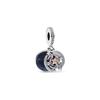 Design Stea Placat cu Aur Aliaj de Cupru și Argint Argint 925 Zirconiu Cubic Pandantiv Pandantiv Femei 782975C01