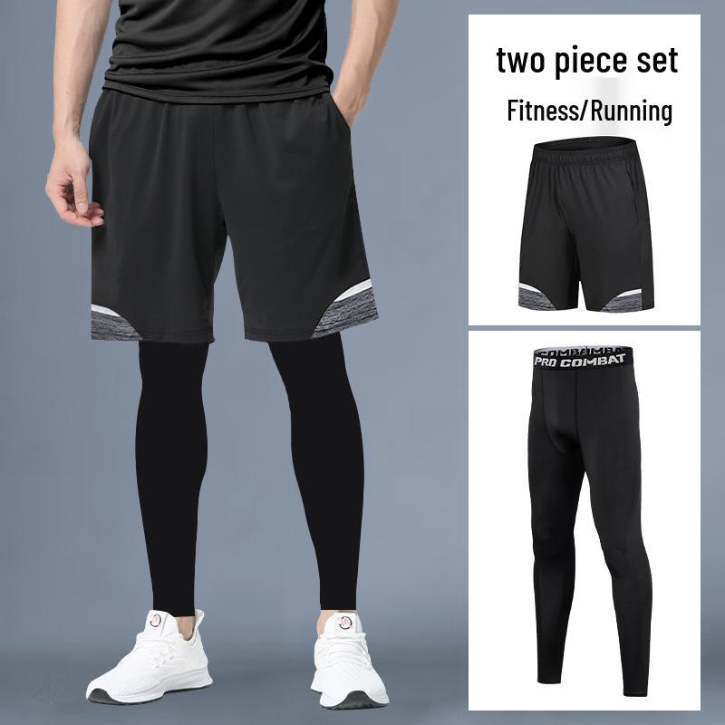 Men's Quick-Dry Compression Running Tights 