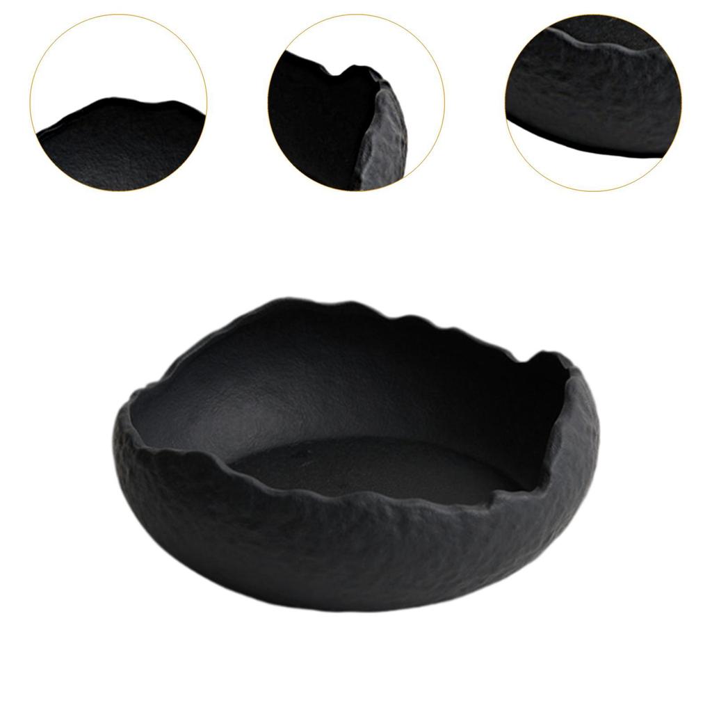 Salad Plate Ceramic Dinner Plate Japanese Decor Versatile Ceramic Plate Serving Plate Appetizer Plate for Snack Breakfast