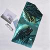 Alien Fashion Beach Towel: Ideal for Summer Adventures Soft, absorbent and quick drying suitable for swimming and bathing