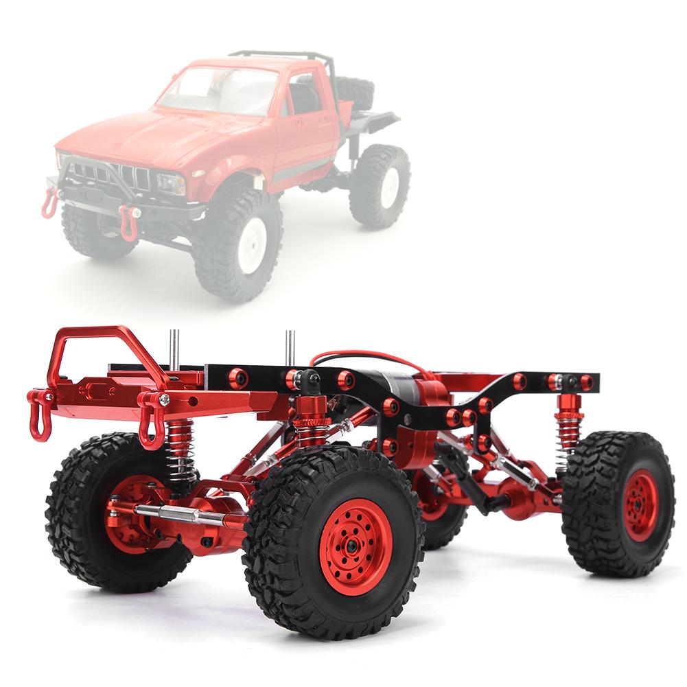 Car Frame Upgrade Part with Electronic Devices Fit for WPL C24 C14 1 16 RC Car