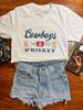 Cowboy Whiskey Cropped Top Shirt