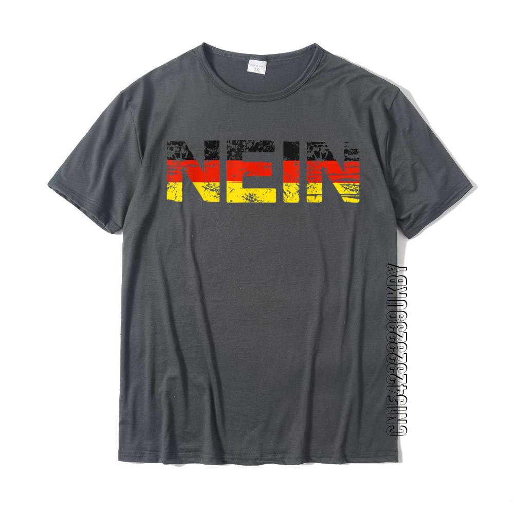 Germany Nein Funny German Oktoberfest Apparel T-Shirt Cosie Casual Tops Shirts Classic Cotton Men Top T-Shirts