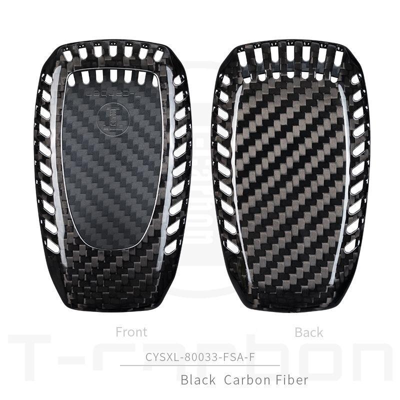 Kohlefaser Auto Schlüsselhülle Abdeckung Skin für Subaru Legacy Impreza Forester Xv Trezia Brz Wrx Levorg Outback Keyless Entry Schutz