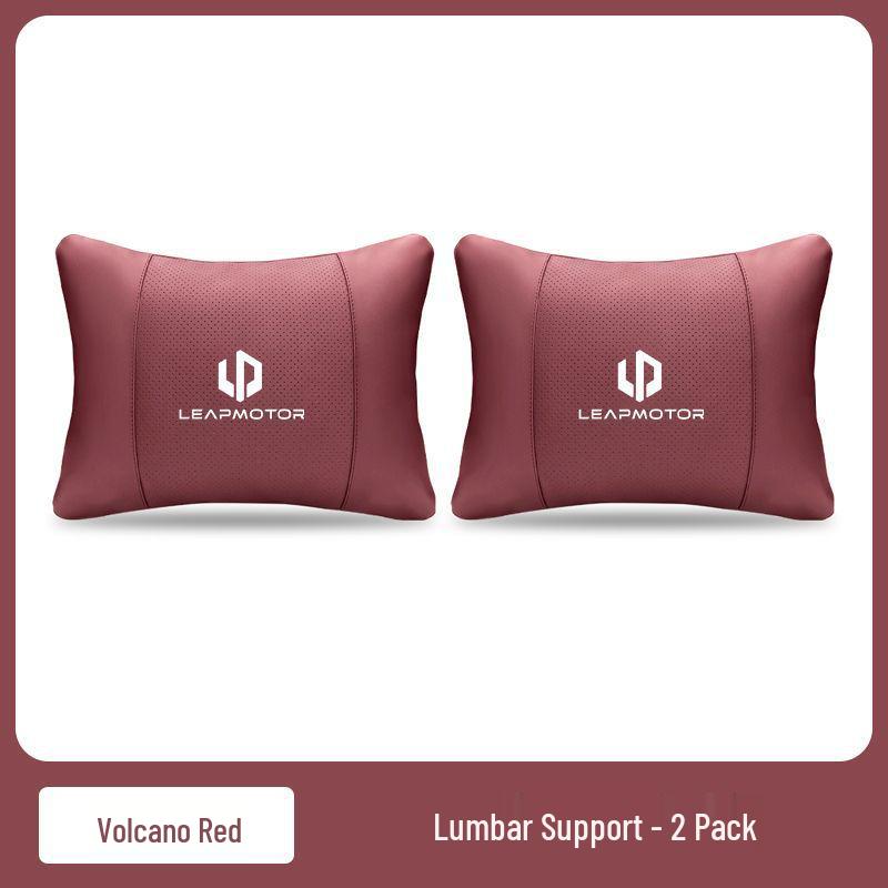 Suporte Lombar para Bancos de Carro Leapmotor T03/C11/C01/C16/C10 - Conforto de Alta Qualidade e Proteção da Cintura Encosto de Cabeça