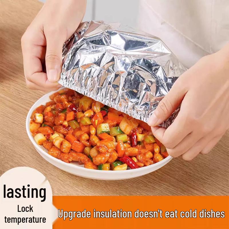 Aluminum Foil Food Insulation and Fresh-Keeping Cover for Kitchen and Dining Table