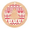Wooden Christmas Tree Decorations D16