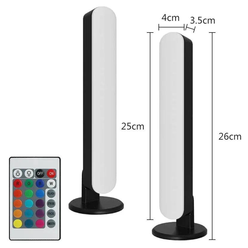 Pickup Light Smart LED Symphony Sound Control RGB Music Rhythm Ambient Lamp With App Control For TV Compute Gaming Desktop Decor