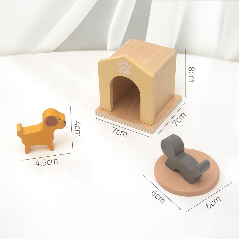 New Mini Small Furniture Wooden Kitchen Bedroom Bathroom Play House Simulation Doll House Children's Toys Furniture Placement
