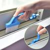 1Pcs Household Kitchen Bathroom Cleaning with Scraper Integrated Window Slot Cleaning Brush Air Conditioning Louver Brush Keyboard Brush