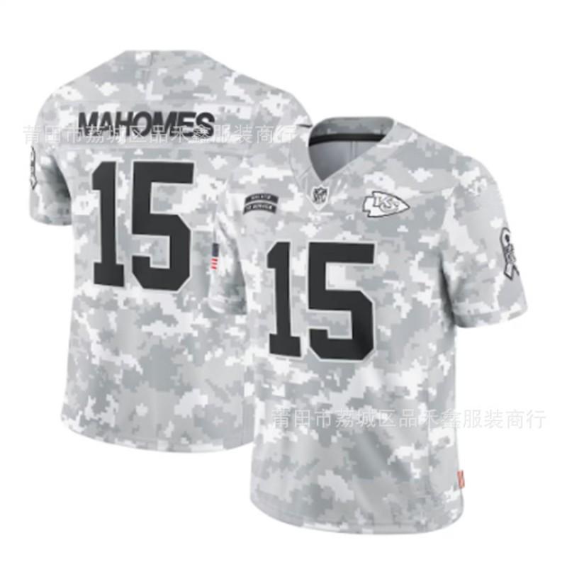 Camiseta de Fan de Equipo de la NFL Algodón Ropa Deportiva Hombres Mujeres Temporada Apoyo Eagles Seahawks Vikings 49ers Chiefs Jaguars Dolphins