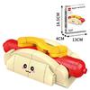 Doctor Star Children's Western Fast Food Assembly Playset - Small Building Blocks for School Gifts