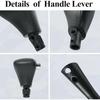 Gear Shifter Knob for Honda for Accord 2003 2004 2005 2006 Automatic Shift Handle Lever Replaces PN 54130-SDA-A84ZB 54130-SDAA51