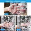 W460xH180cm PEVA Pebble Shower Curtain Transparent Lining Waterproof Bathtub Bathing Cover Cobblestone Bathroom Bath Curtains Liner