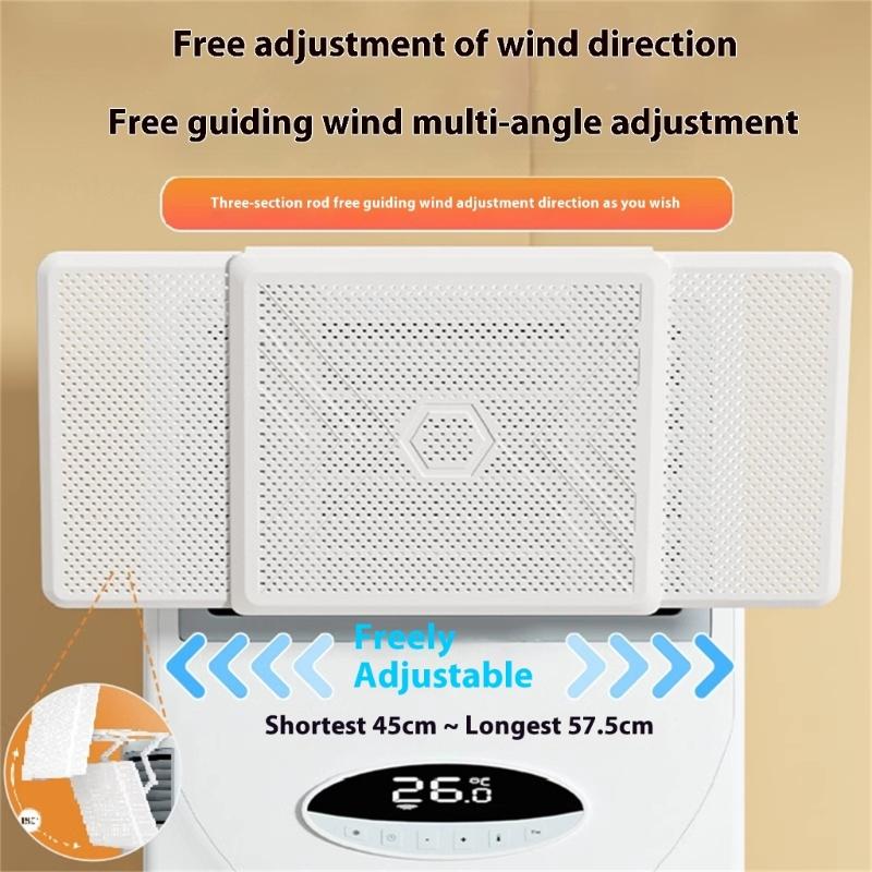 Easy Installation Air Conditioning Deflector Baffle Blowing Shield Suitable for Anti Direct Blowing and Fresher Air