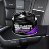 50/100G Auto Plastic Restorer Gloss Enhancer Crystal Renewal Wax Agent Clear Panel & Leather To Shine Car Black Coating Bac P0Y9