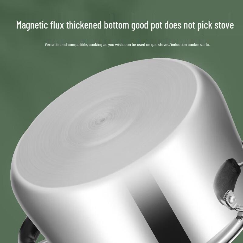 Bernice Glas Edelstahl Gebogener Suppentopf