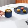 Gradient Sphere Bone China Coffee Cup with Saucer