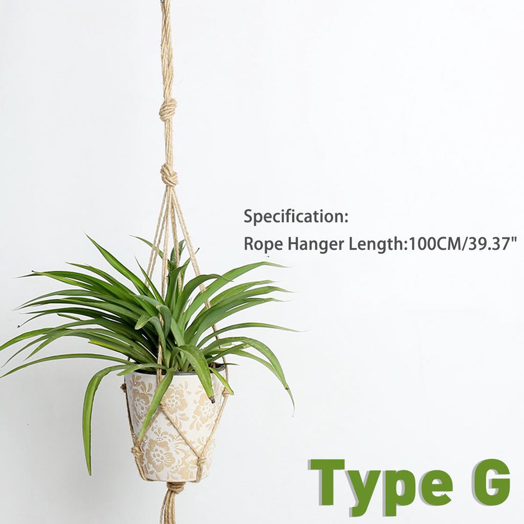 10 Arten Gartentopfhalter Makramee Hanf Hngeaufhnger Pflanzgef Korb  Seil Blumendekor gnstig kaufen  Preis, kostenloser Versand, echte  Bewertungen mit Fotos  Joom