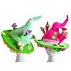Halloween Fairy Wizard Hat with Mushroom Decor Devil Hat Cosplay Props Decoration Accessories for Adult Children