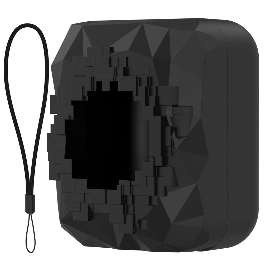 Pro Bitzee Magicals Interaktivní hračka Silikonové ochranné pouzdro Elektronický domácí stroj Pohlcující nárazy Prachový kryt se šňůrkou