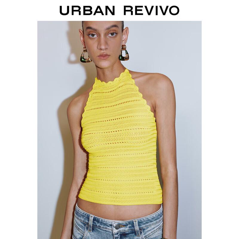 

Женский вязаный топ с текстурой и халтер-вырезом S