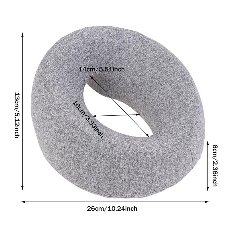 Adjustable Face Cradle Pillow Massage Table Memory Foam Salon Face Rest Hole Professional Spa Facial Bed Pillow Prone Position