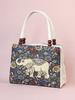 Yunnan Ethnic Style Double-layer Wooden Bead Bag Elephant Embroidery Bag Ethnic Fabric Bag