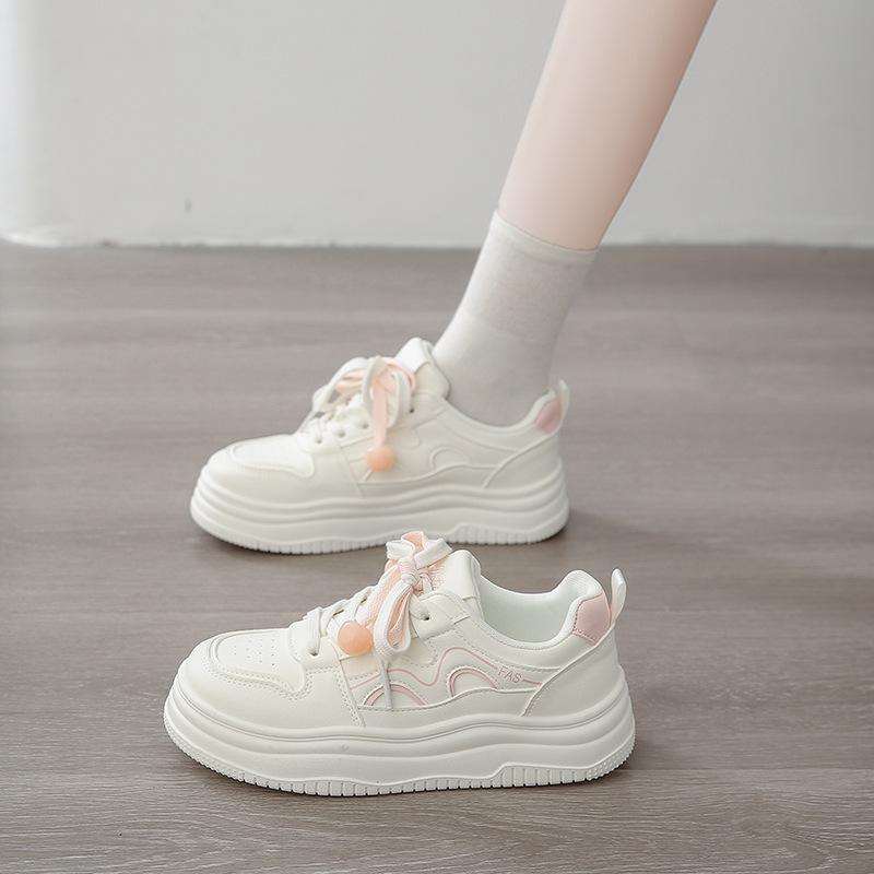 

Summer women s shoes little white shoes women s skirt 2025 new popular mesh shoes breathable mesh casual shoes sports shoes 35