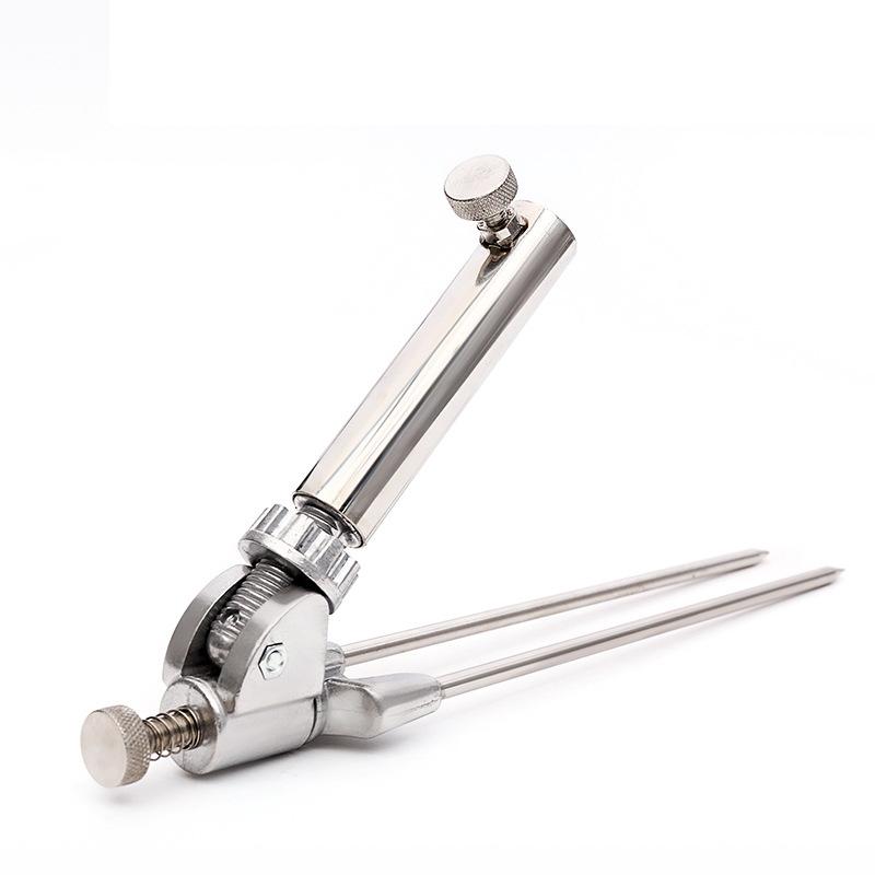 New Fishing Stand Ground Stake Fort Ground Stake Universal Stainless Steel Frame Rod Fishing Rod Stand Ground Stake Fishing Gear