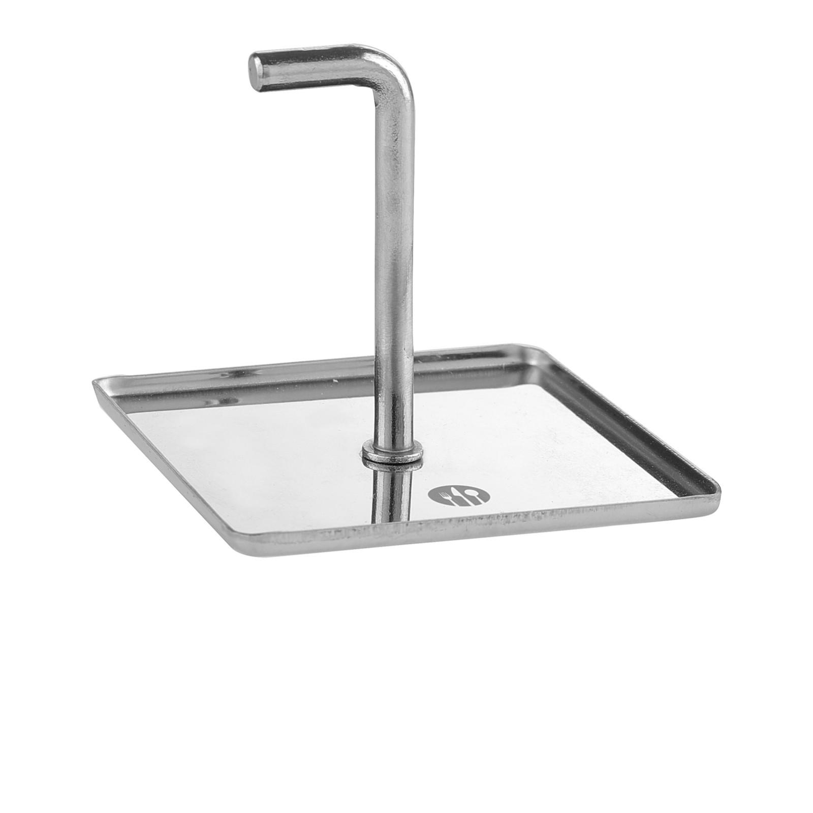 Drücker für quadratische Süßigkeitenform für Kuchen 80x80mm Hendi 512234