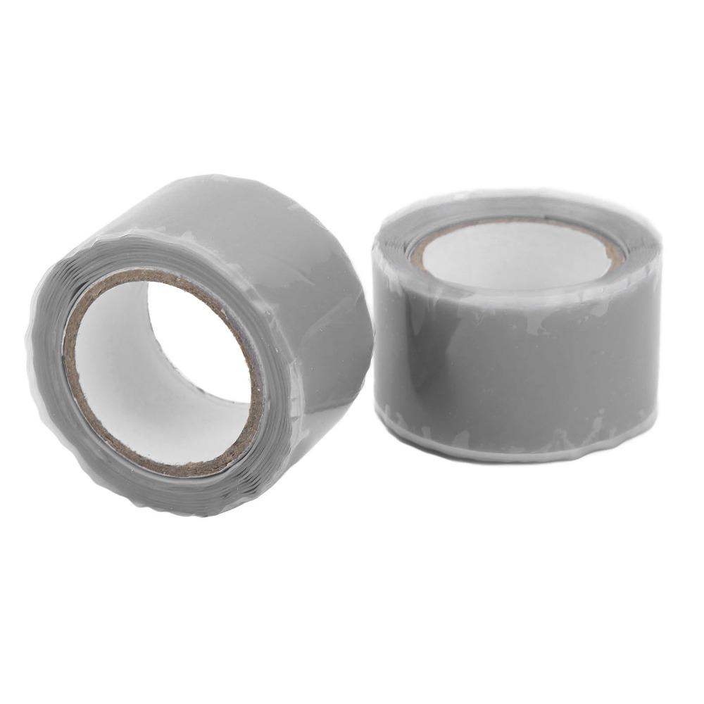 2PCS 1 in x 5 Ft Self Fusing Silicone Tape Waterproof Insulation Adhesive Tape Flexible Emergency Repair Tape Water Pipe Repair